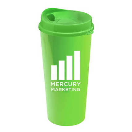 Add Your Logo: Insulated Sips Travel Tumbler 20oz